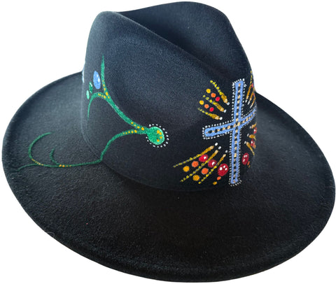 Preacher Painted Fedora