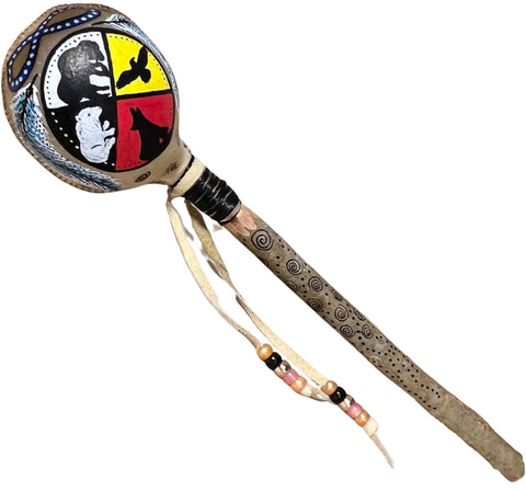 Turtle/Medicine Wheel Shaker